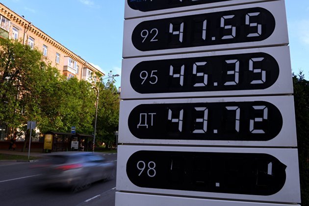 Московская топливная ассоциация сообщила, что на городских АЗС подорожал только дизель