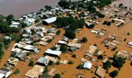 В Бразилии хотят построить четыре палаточных городка для пострадавших от паводков