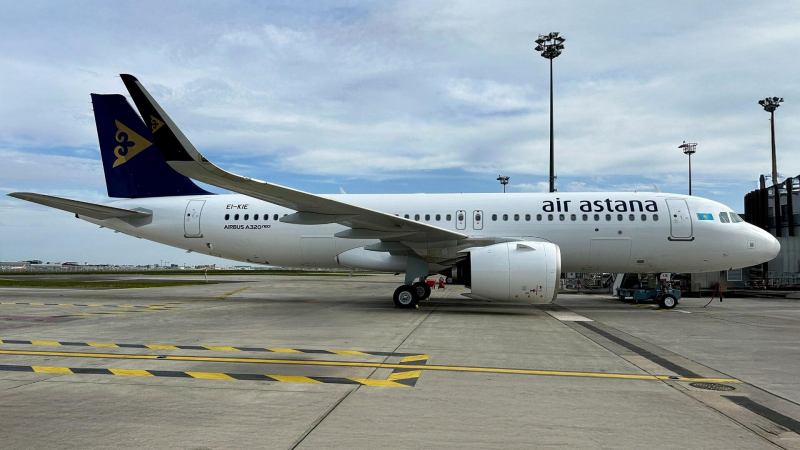 Air Astana перенесла рейсы из Алматы в Лондон из-за пожара в Хитроу