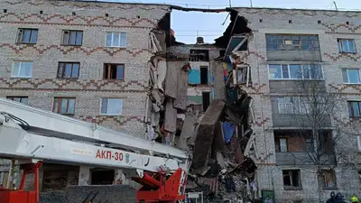 В России обрушилась пятиэтажка